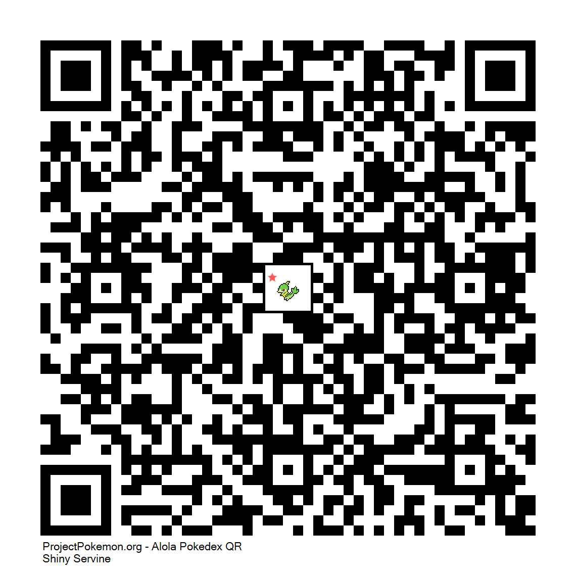 Cdigo QR de Servine variocolor